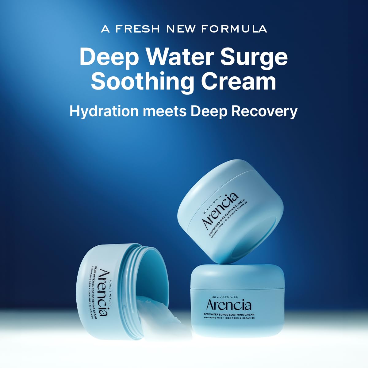 ARENCIA Deep Water Surge Soothing Cream - 2.70 fl oz