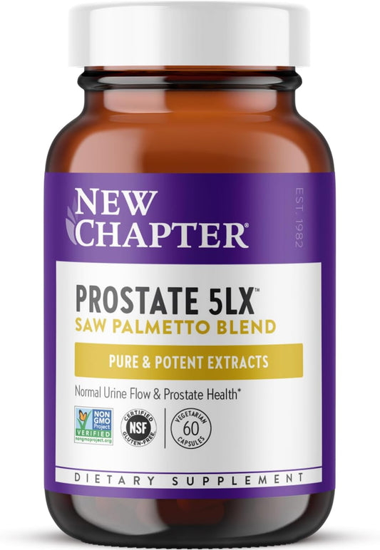 New Chapter Prostate Supplement - 60 ct Vegetarian Capsule