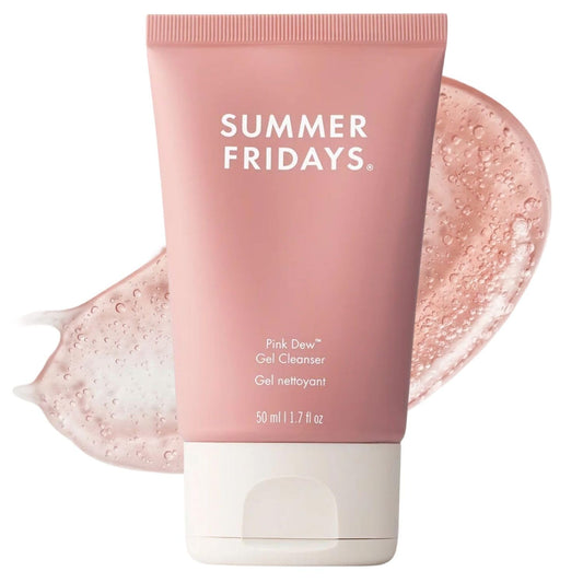 Summer Fridays Pink Dew Gel Facial Cleanser - 1.7 fl oz