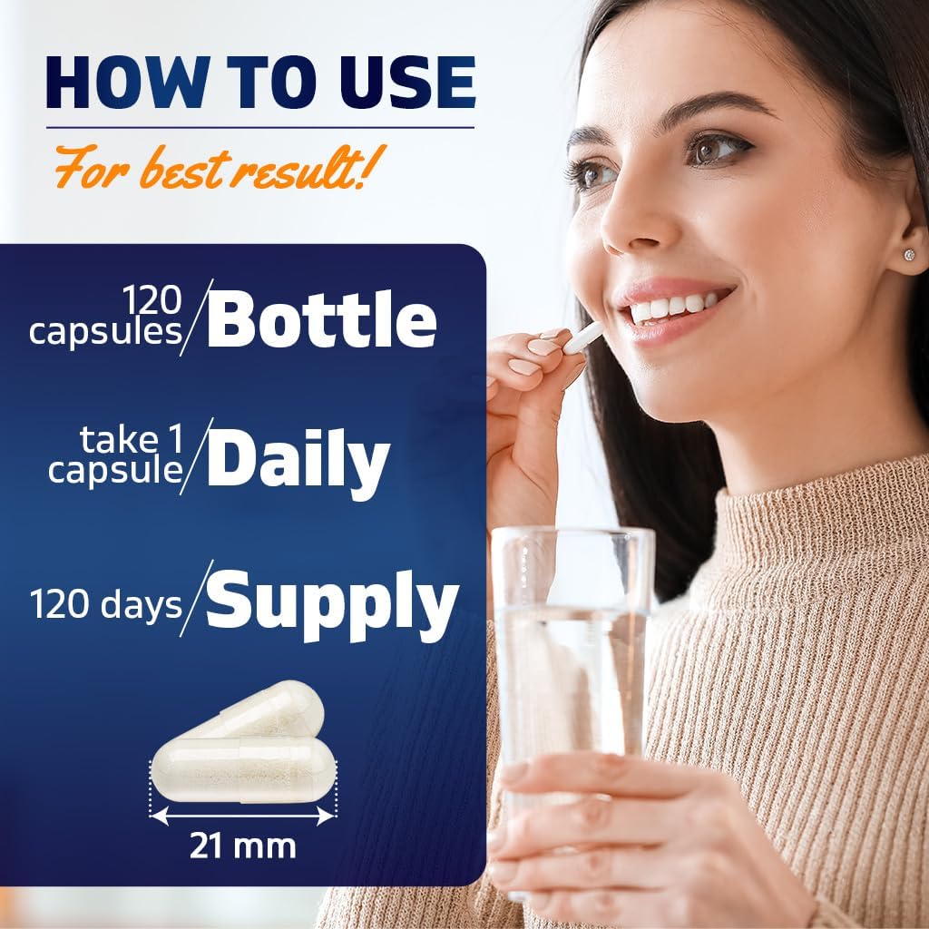 Vitamatic Methyl Folate 15mg – 120 Vegetable Capsules
