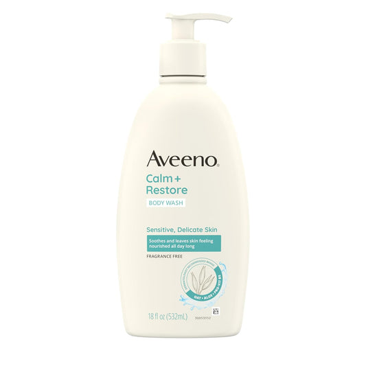 Aveeno Calm + Restore Daily Body Wash - 18 fl. oz