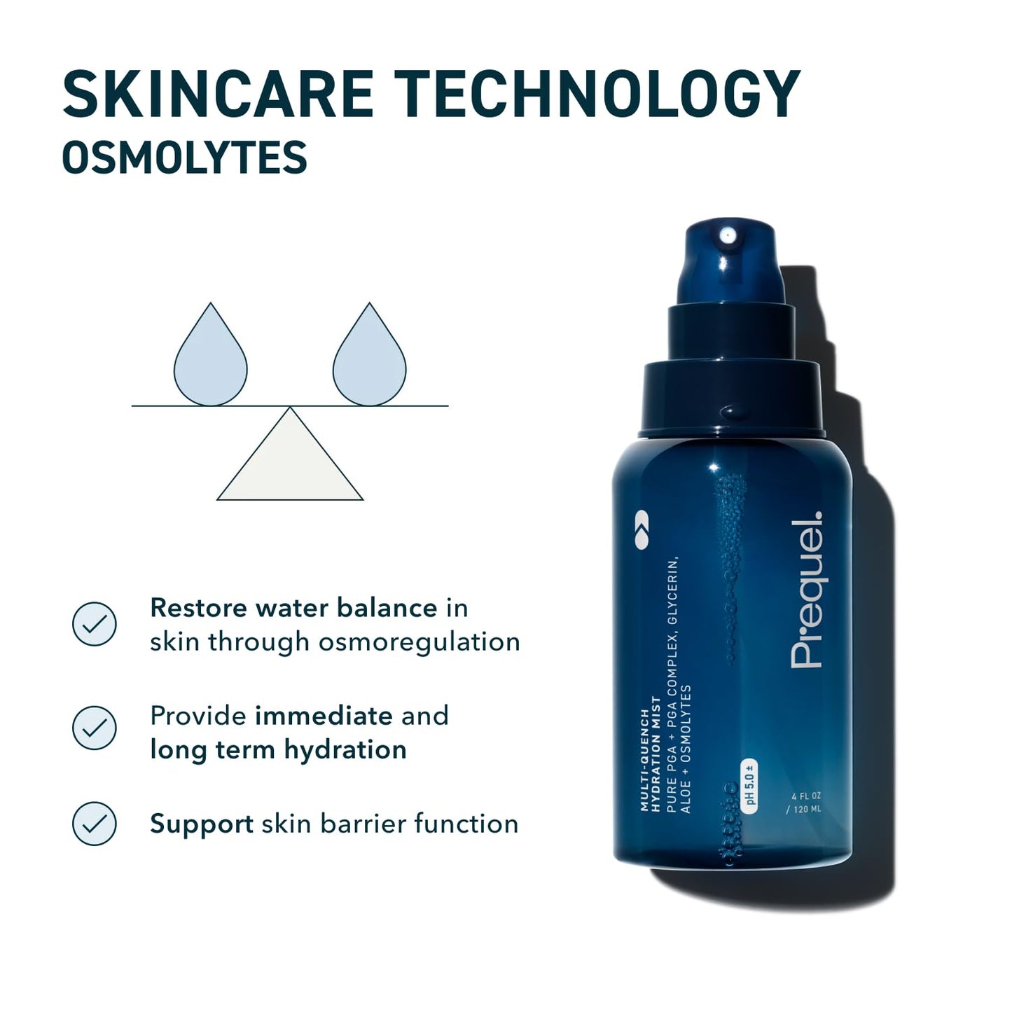 Prequel Skin Multi-Quench Hydration Mist – 4 fl oz