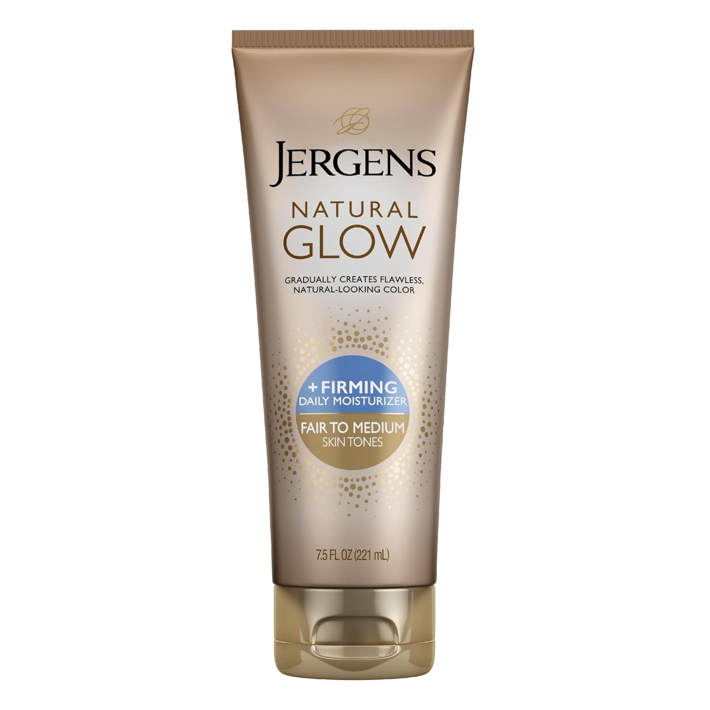 Jergens Natural Glow +Firming Self Tanner Body Lotion, 7.5 Fl Oz