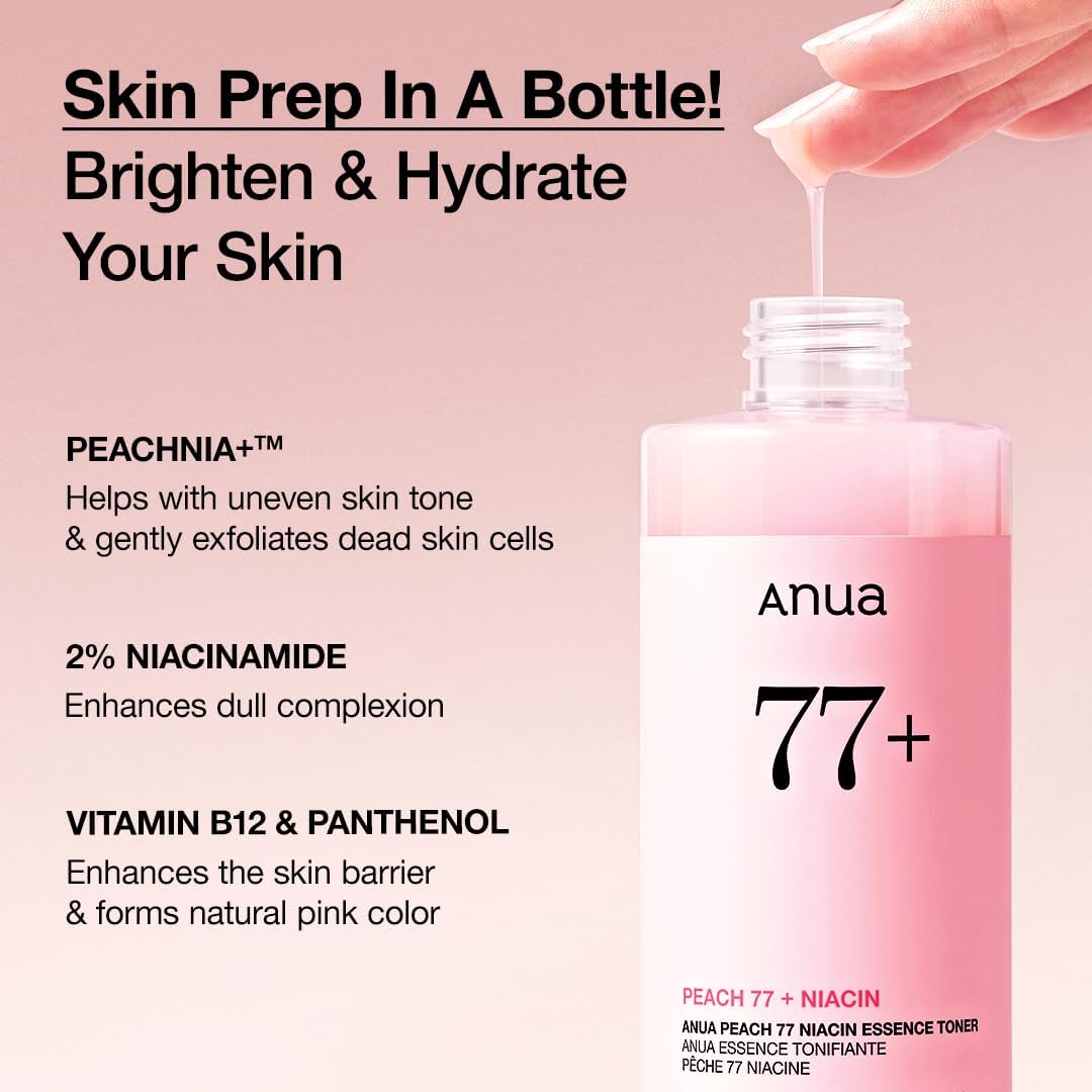 Anua Peach 77 Niacin Essence Toner - 8.45 fl.oz