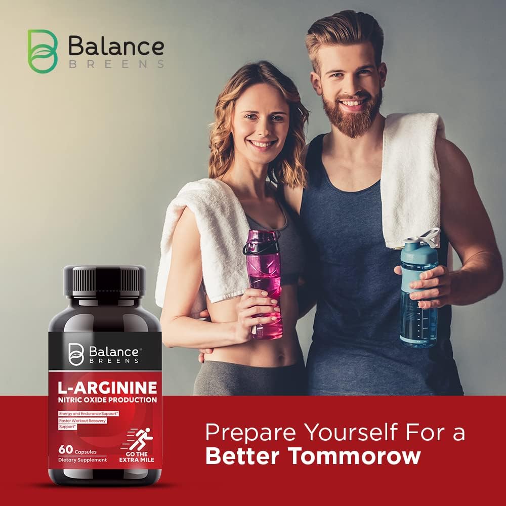 L-Arginine Nitric Oxide Booster 60 Capsules