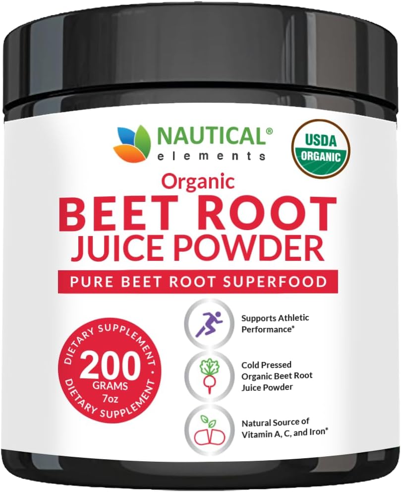 Beet Juice Powder Organic - Cold Pressed - 20:1 Concentrate - Concentrated Beet Root Powder