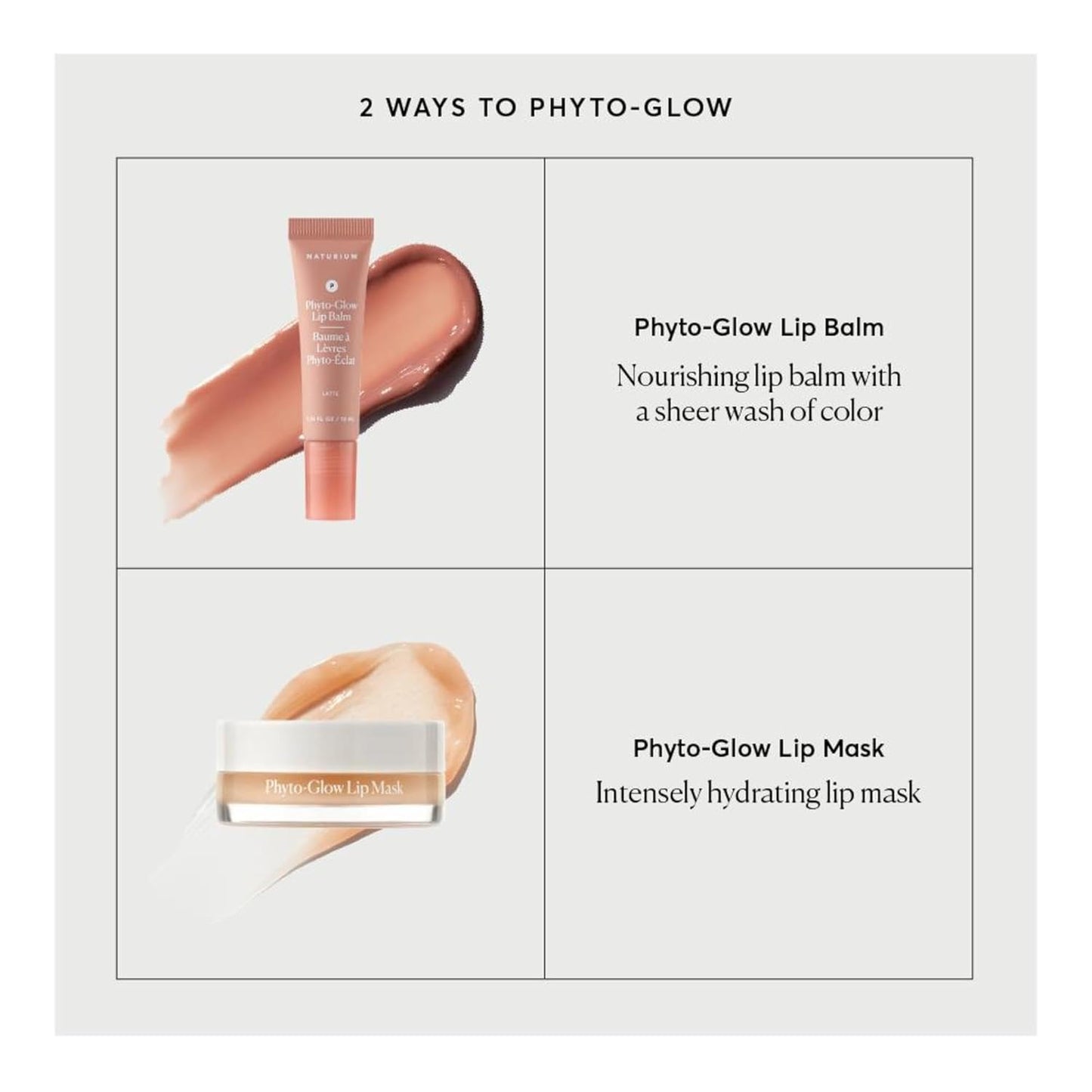 Naturium Phyto-Glow Lip Balm - 10 ml  Latte