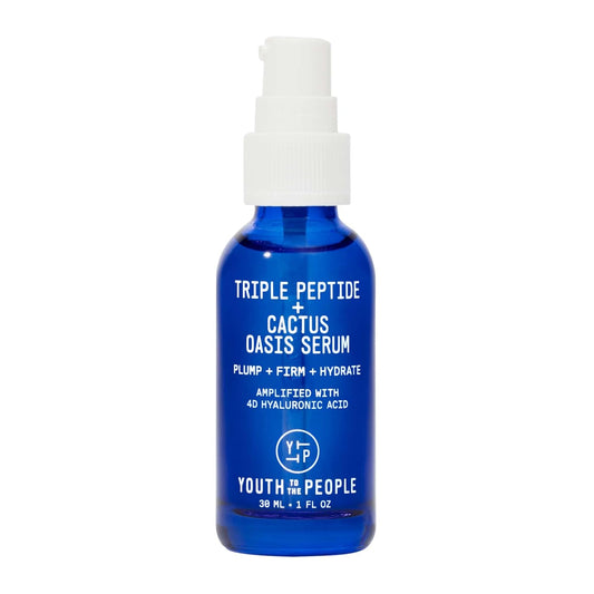 Youth To The People Triple Peptide + Oasis Face Serum - 1 fl oz