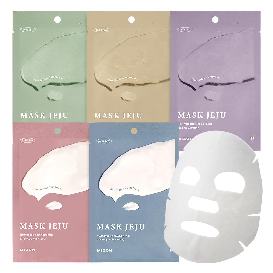 MIZON Joyful Time Jeju Face Mask Bundle  - (10 PCS)