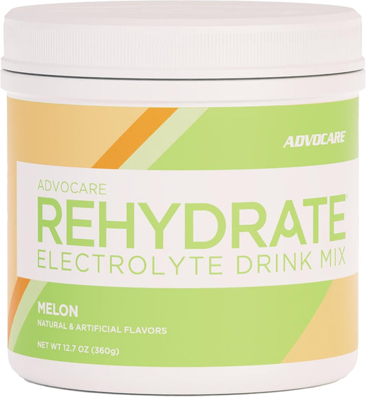 AdvoCare Rehydrate Electrolyte Drink Mix - Melon - 12.7 oz