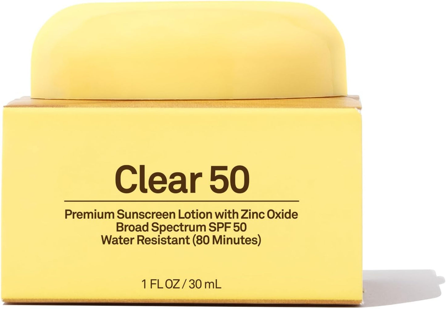 Sun Bum SPF 50 Clear Face Sunscreen with Zinc Oxide 1 oz