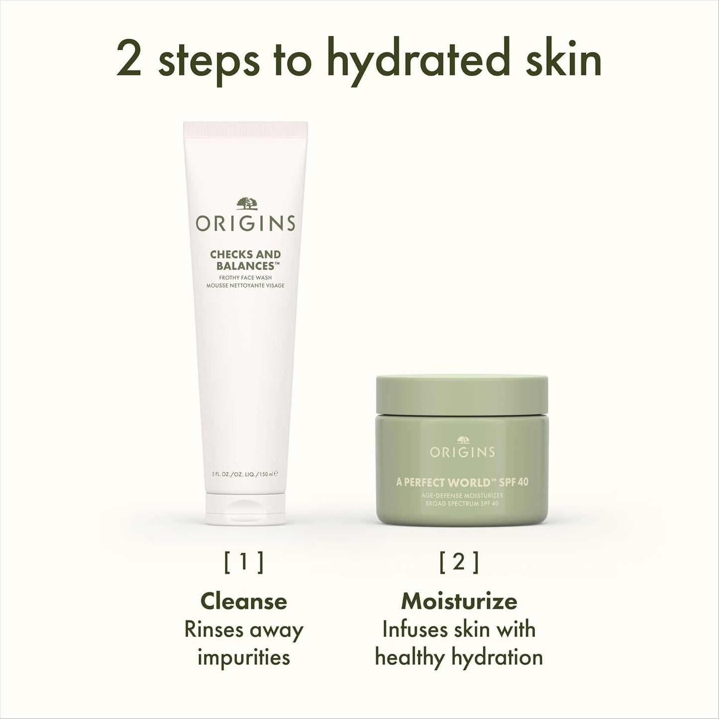 Origins A Perfect World Age-Defense Moisturizer with SPF 40 - 1.7 Fl Oz