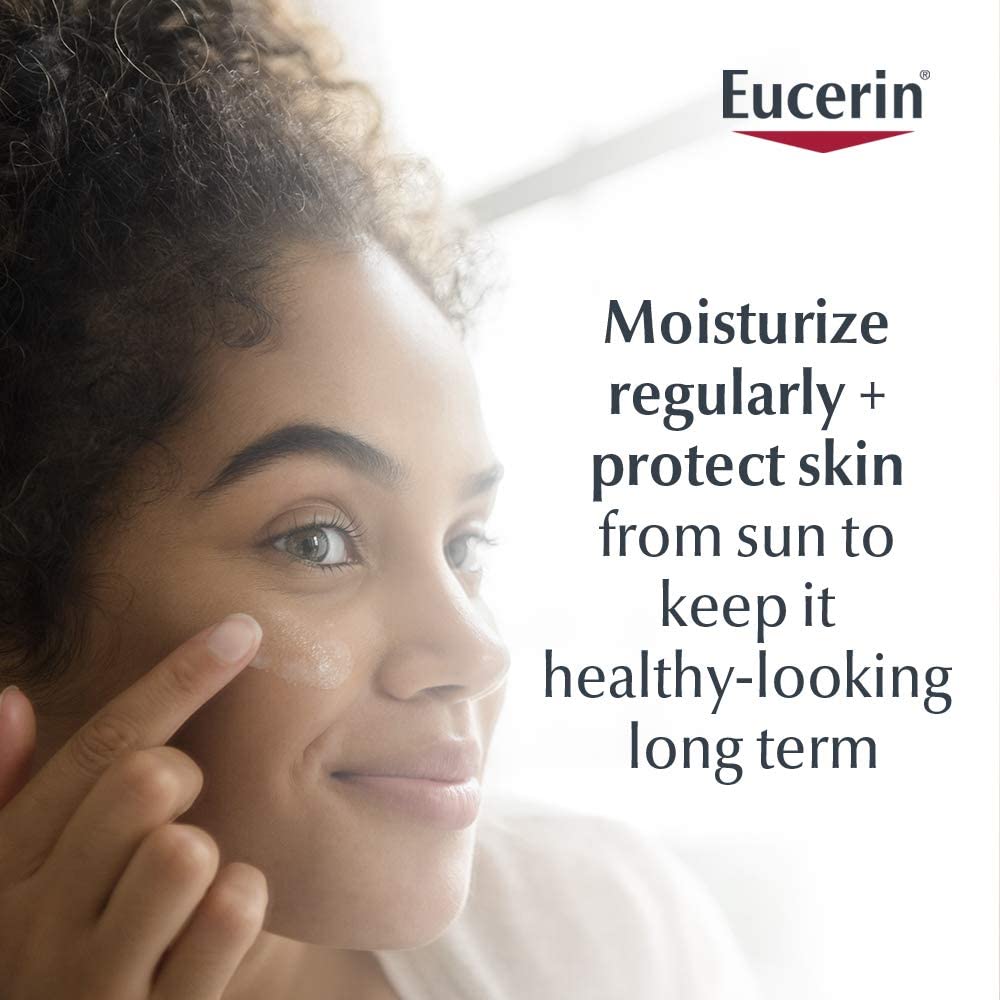 Eucerin Daily Protection Face Lotion with Broad Spectrum SPF 30 Sunscreen, 4 Fl Oz