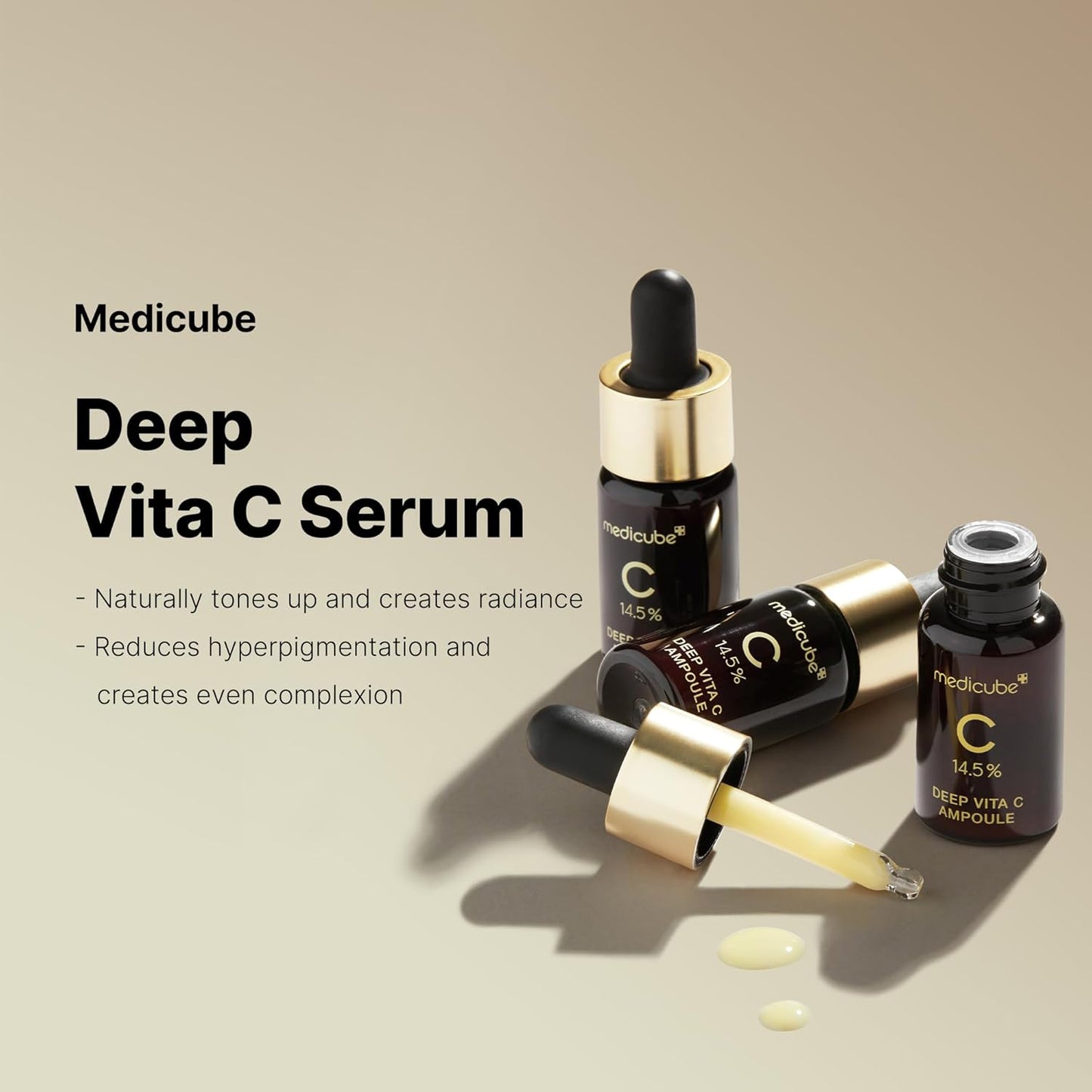 Medicube Deep Vita C Serum 2.0 - 10g * 3 bottles