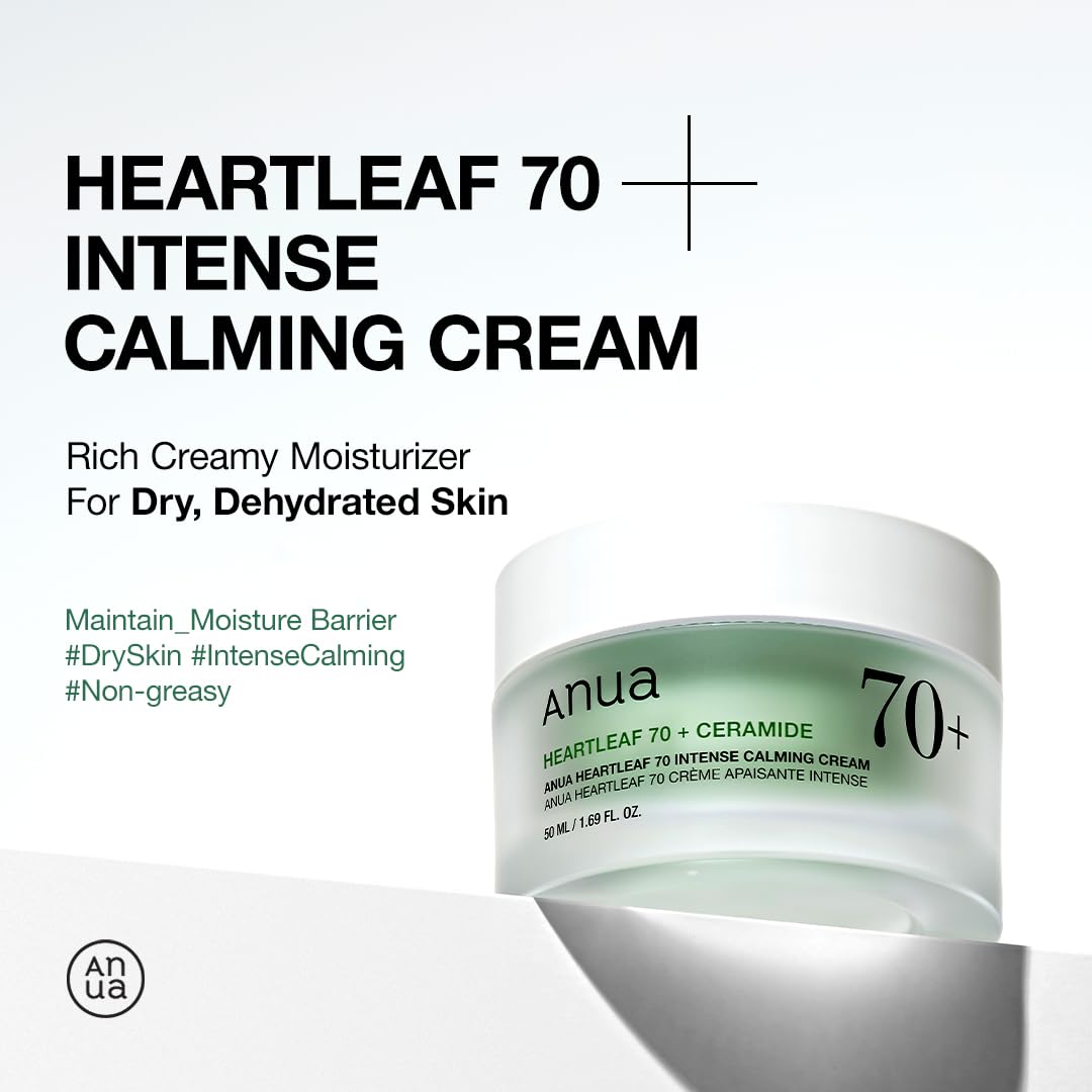 Anua Soothing Cream with 70% Heartleaf -1.69 fl oz