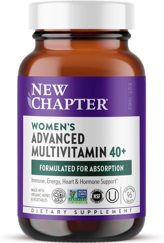 New Chapter Women's Multivitamin 40+ Advanced - 96 Count