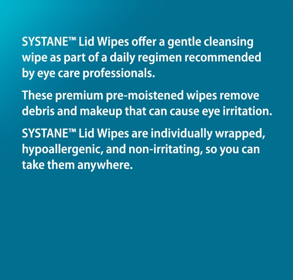 Systane Lid Wipes, 30 Count
