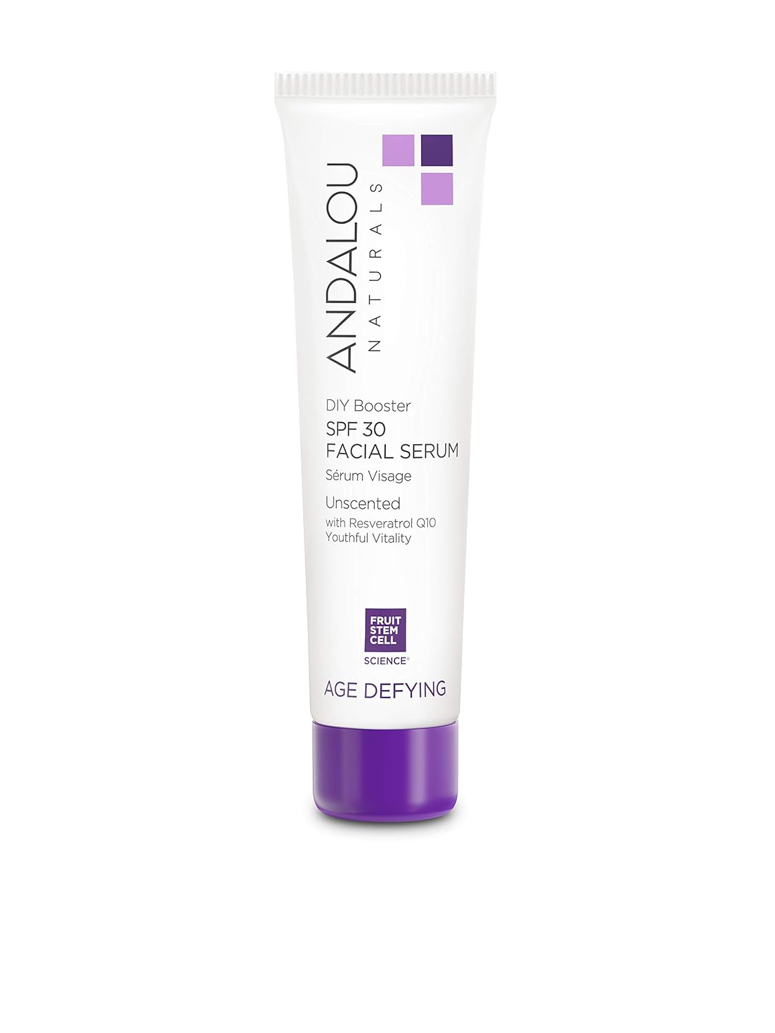 Andalou Naturals DIY Booster SPF 30 Facial Serum, 2 Fl Oz