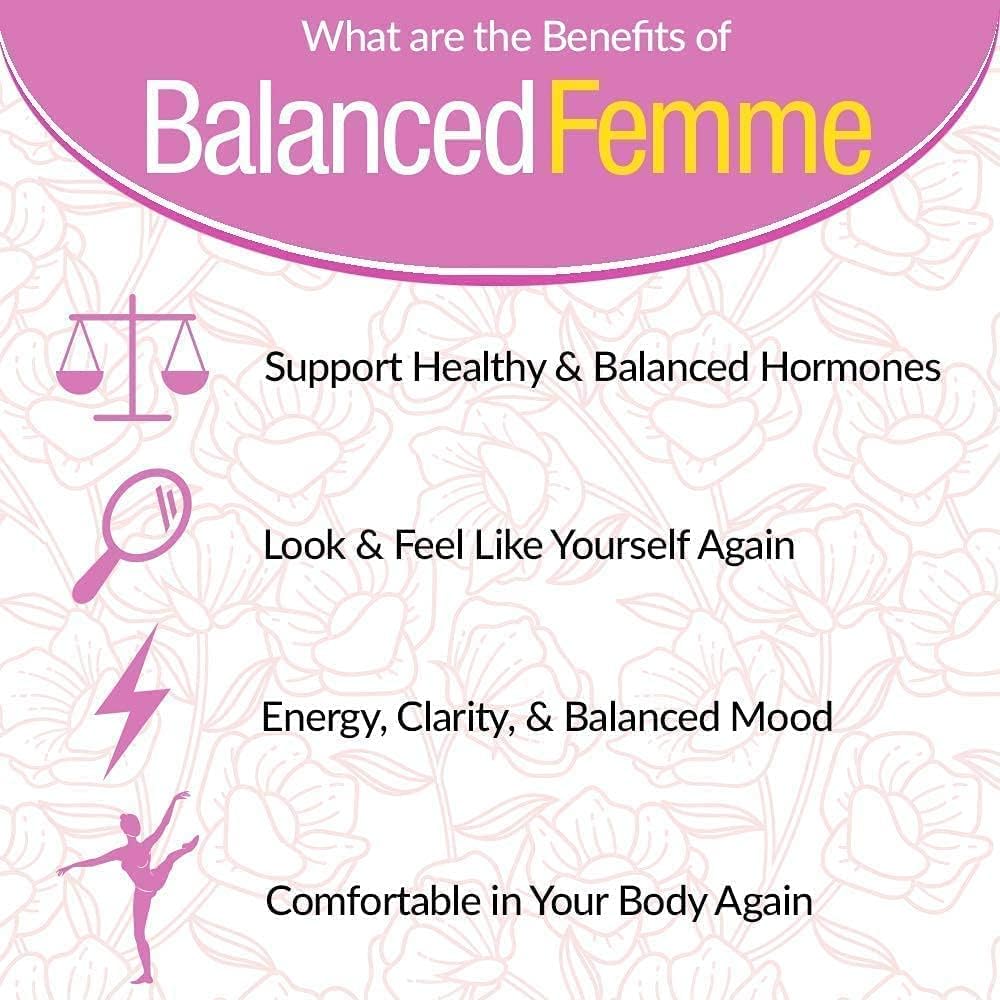 Balanced Femme Natural PMS and Menopause Support -2fl oz