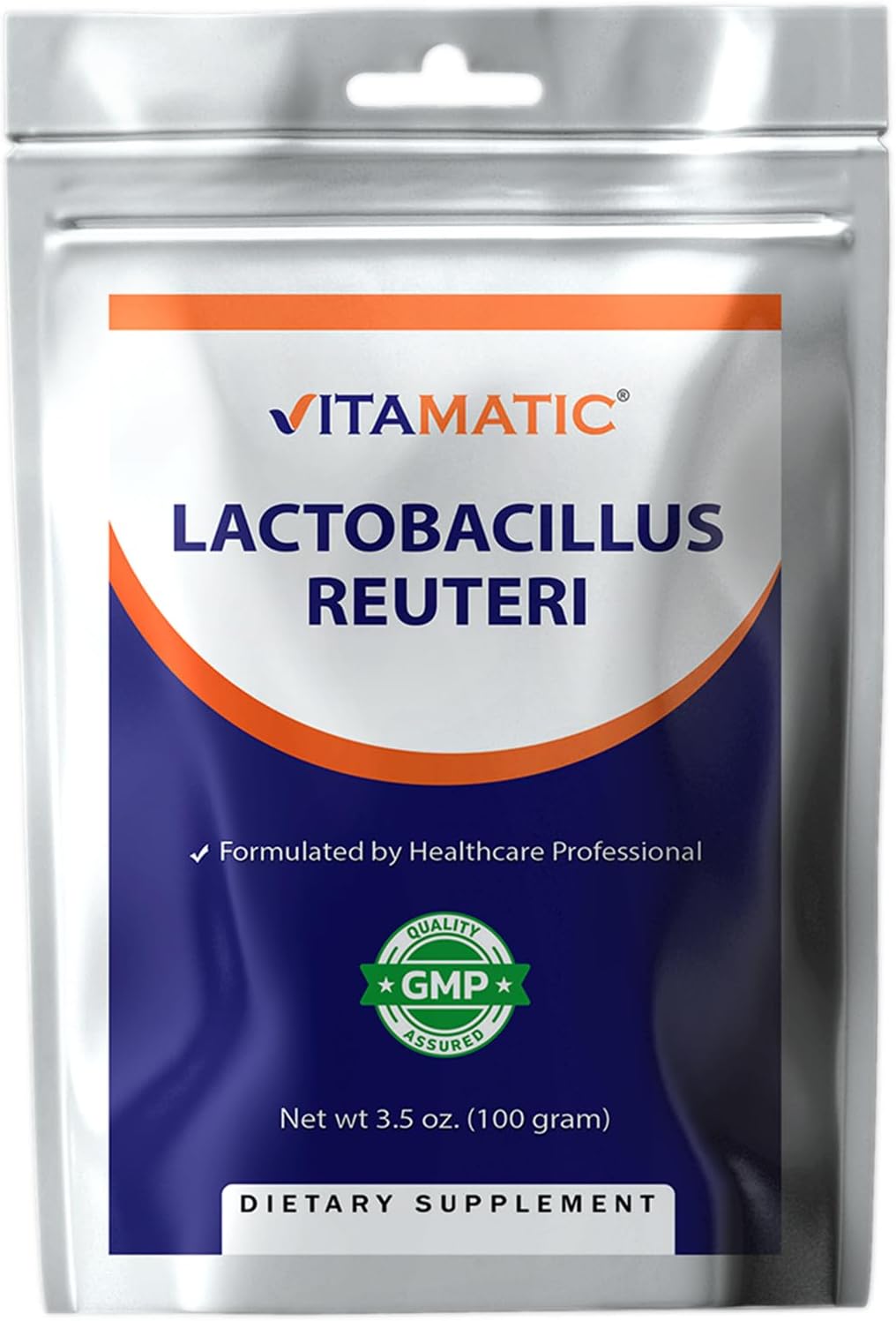 Vitamatic Lactobacillus Reuteri Probiotic Powdert - 100 Gram (3.5 OZ)