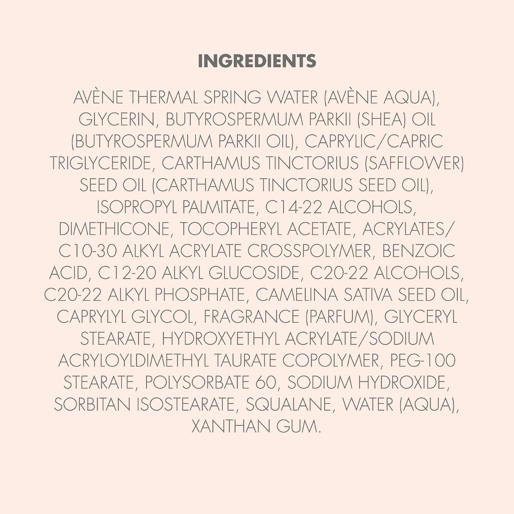 Avène Moisturizing Melt-in Balm, Shea Oil Body Butter - 8.4 Oz