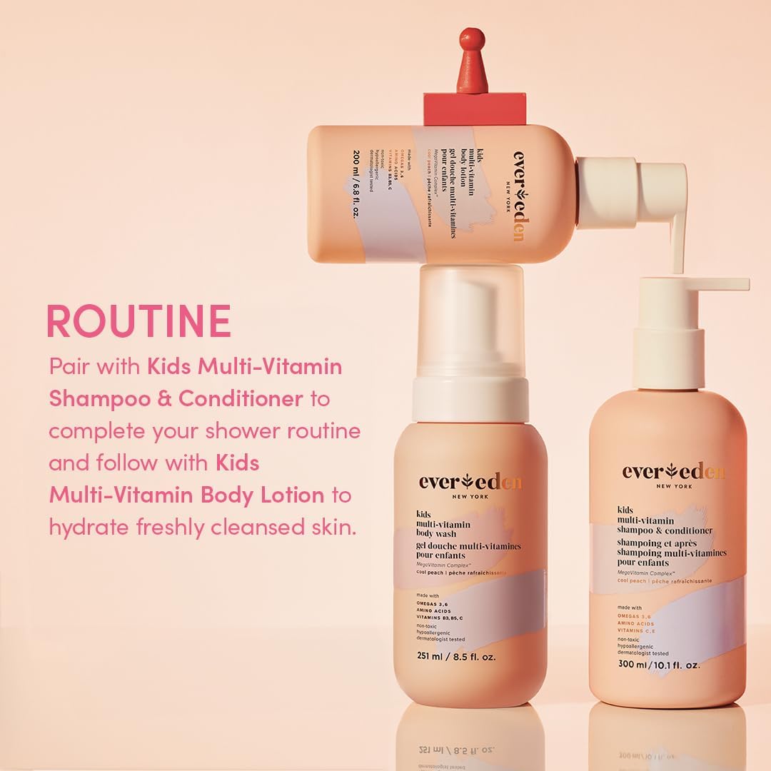 Evereden Multi-Vitamin Kids Body Wash 8.5 fl oz.