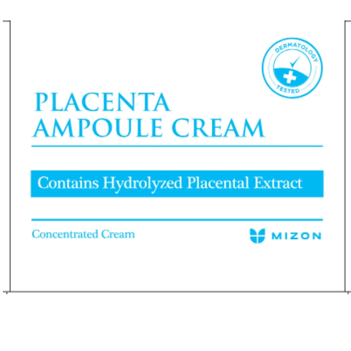 MIZON Placenta Ampoule Cream with Lavander Oil - 1.69 fl oz