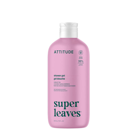 ATTITUDE Body Wash, EWG Verified Shower Gel -16 Fl Oz