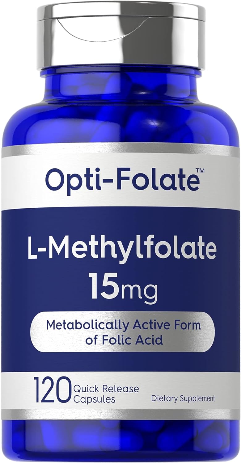 L Methylfolate 15mg  120 Capsules
