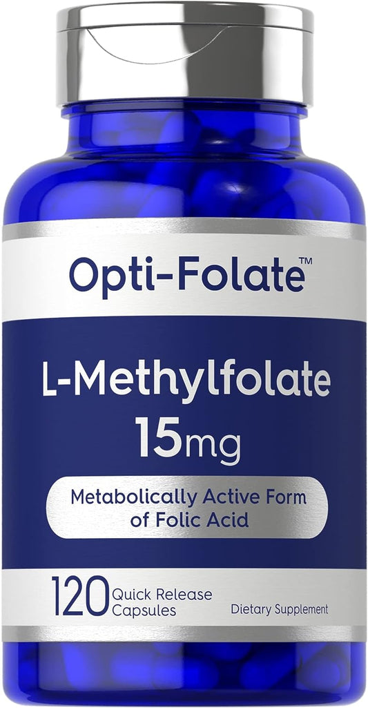 L Methylfolate 15mg  120 Capsules