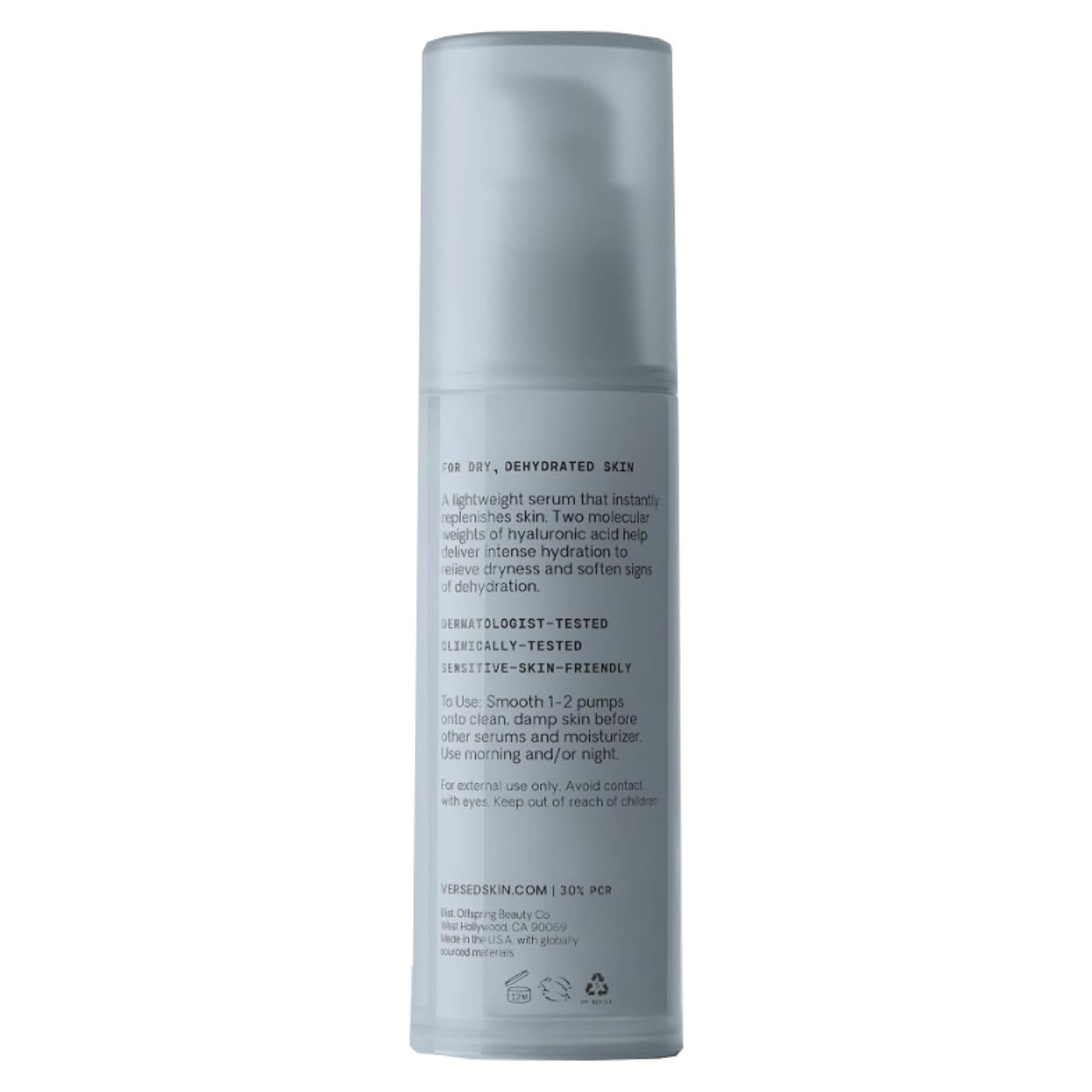 Versed Water Rush Intensive Hydrating Serum - 1 fl oz