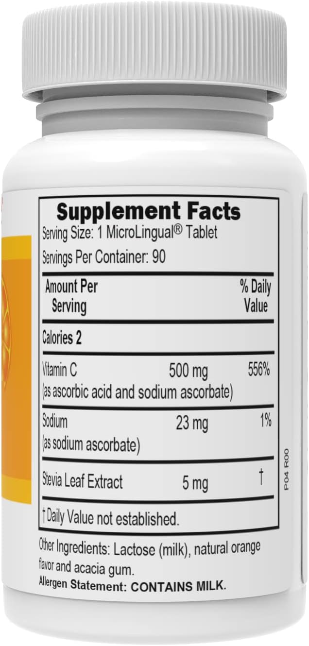 Superior Source Vitamin C 500 mg MicroLingual Tablets - 90 Count