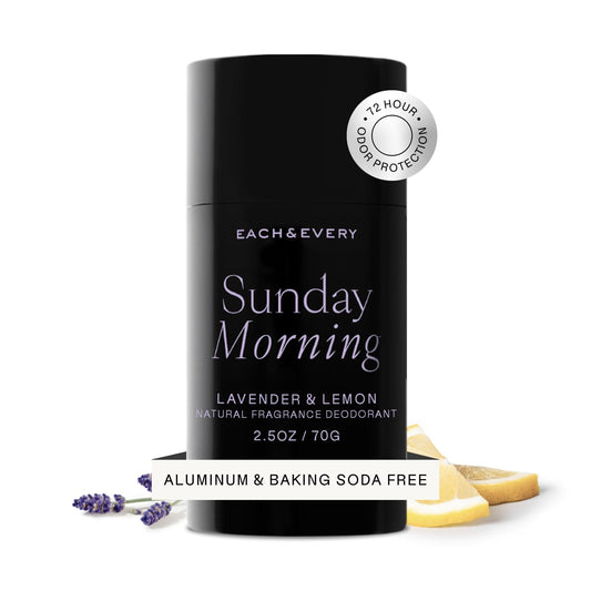 Each & Every Aluminum Free Deodorant Lavender & Lemon, 2.5oz