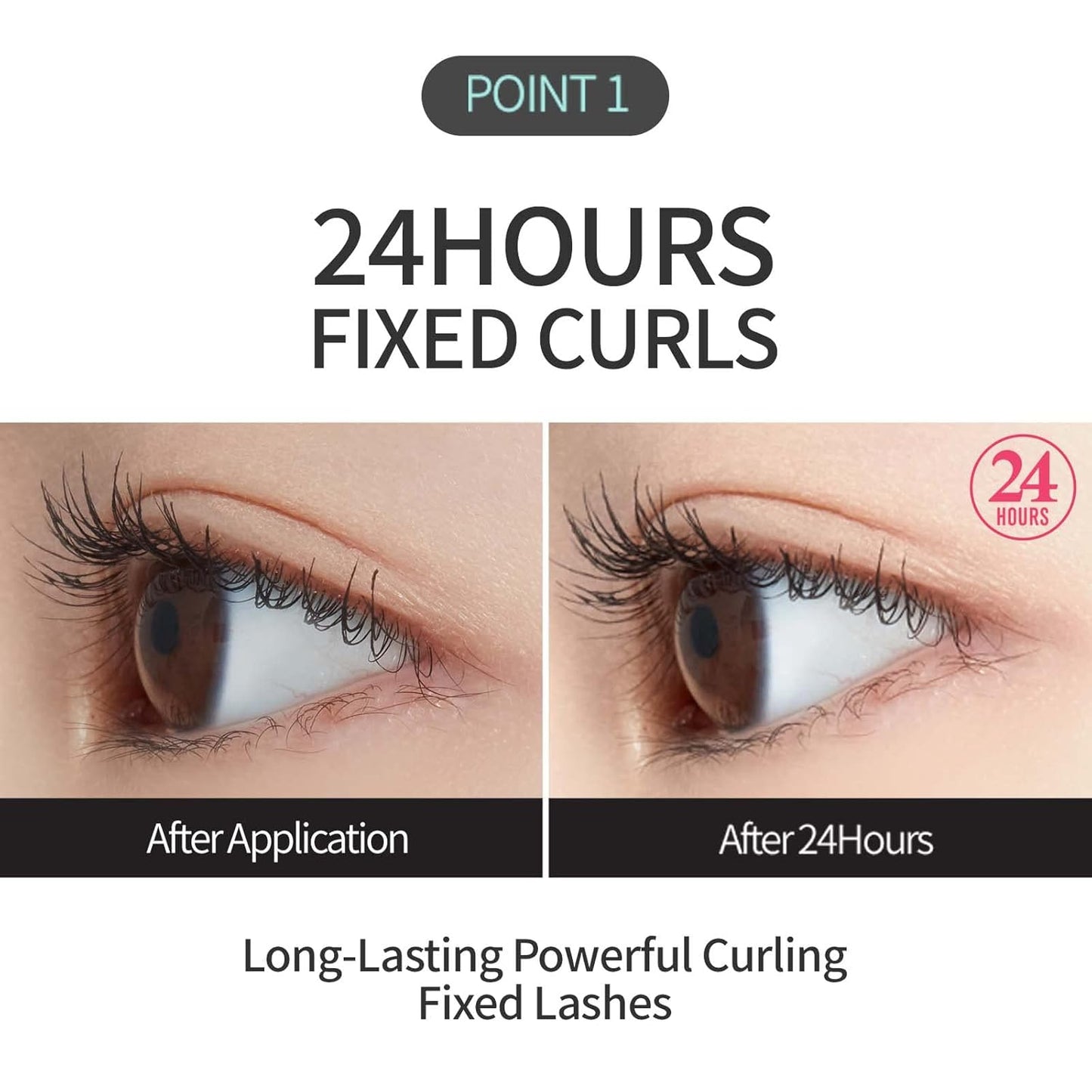 ETUDE Lash Perm Curl Fix Mascara  Brown