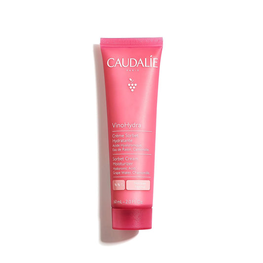 Caudalie VinoHydra Sorbet Cream Moisturizer with Hyaluronic Acid, 2 Fl Oz