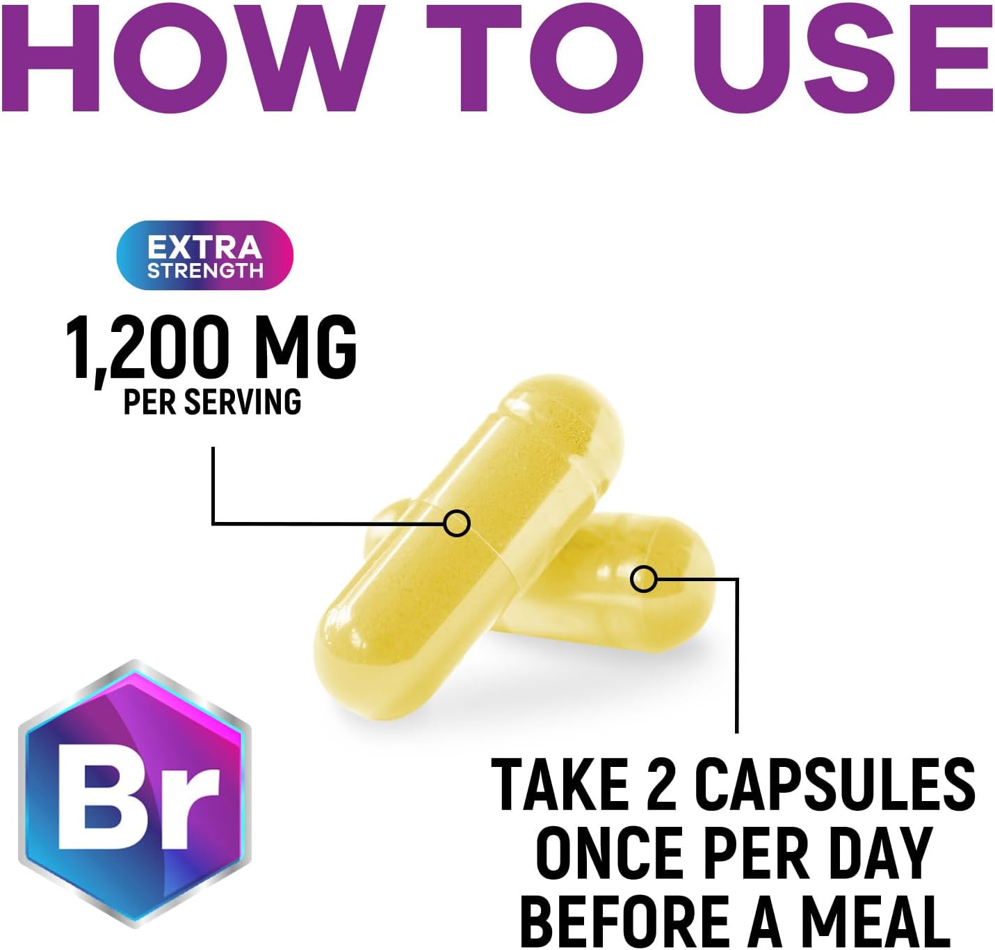 Berberine Supplement 1200mg, High Absorption Berberine -120 capsules