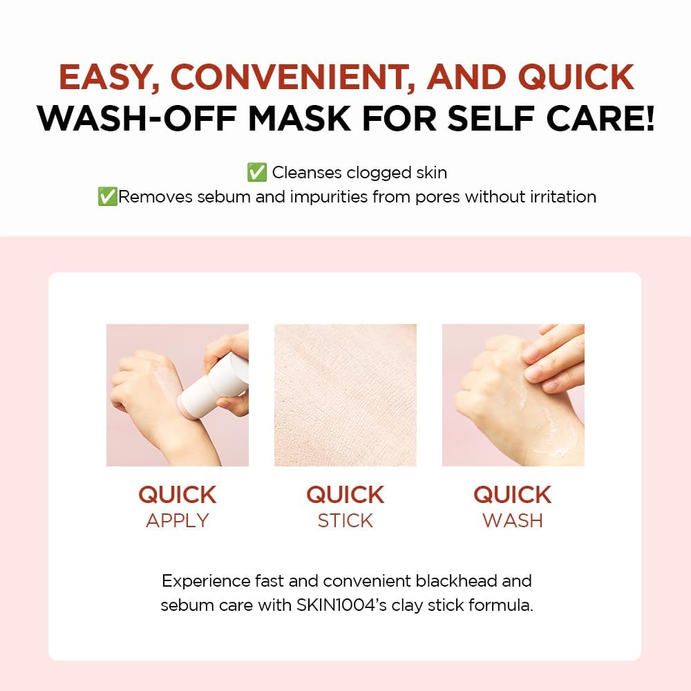 SKIN1004 Madagascar Centella Poremizing Fresh Ampoule 100ml and Poremizing Quick Clay Stick Mask