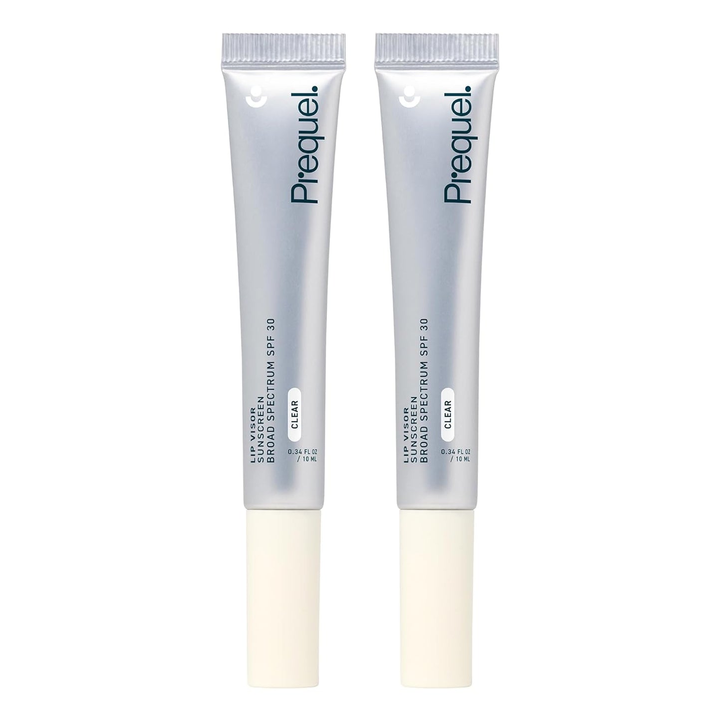 Prequel Skin Lip Visor, Clear Lip Balm with SPF 30 PA+++ - 0.34 fl oz  - 2 Pack