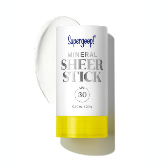 Supergoop! Mineral Sheer Stick SPF 30 Sunscreen -0.7 fl oz