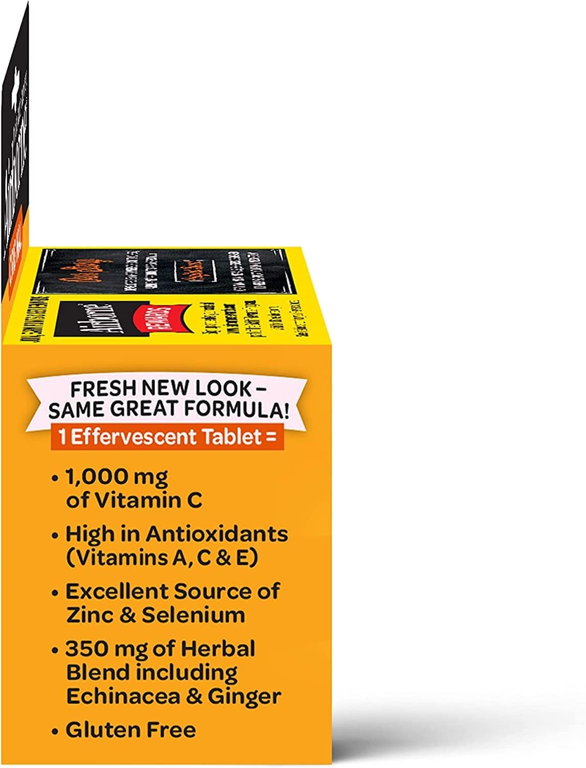 Airborne 1000mg Vitamin C with Zinc Effervescent Tablets Pack of 3