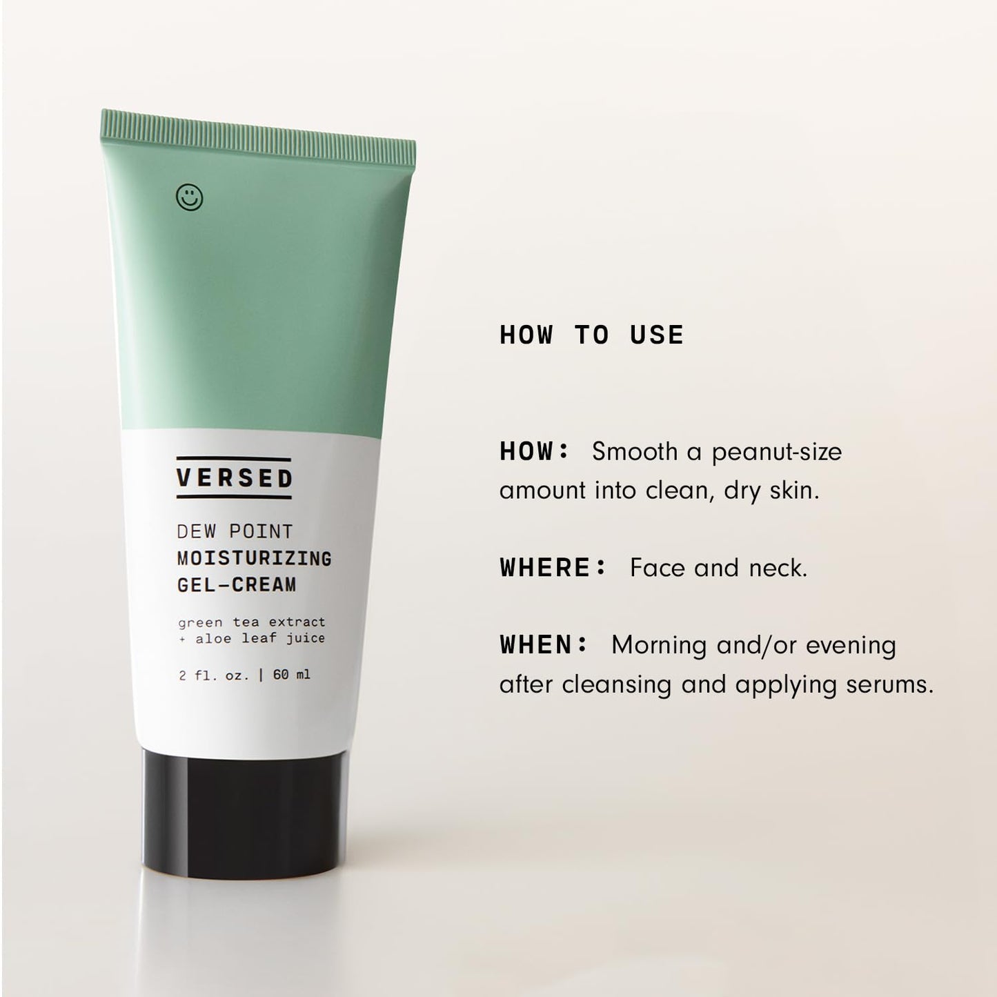 Versed Dew Point Gel Moisturizer For Face - 2 fl oz