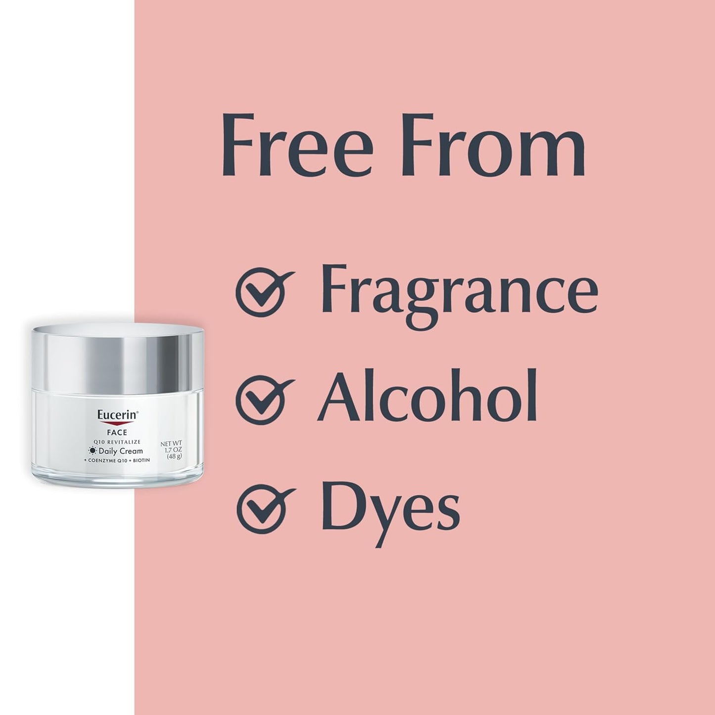 Eucerin Q10 Anti-Wrinkle Face Cream,1.7 Oz Jar
