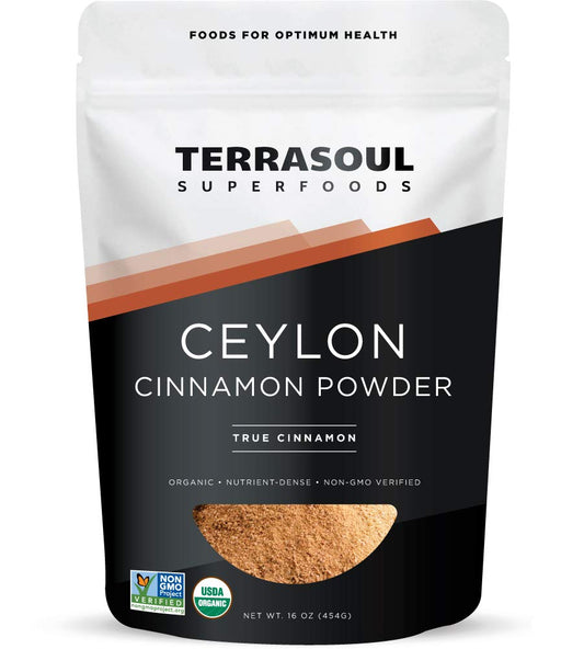 Terrasoul Superfoods Organic Ceylon Cinnamon Powder