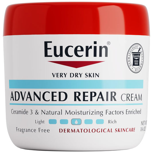 Eucerin Advanced Repair Body Cream ,16 Oz Jar