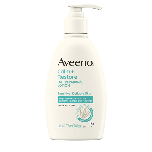 Aveeno Calm + Restore Oat Repairing Body Lotion - 12 oz