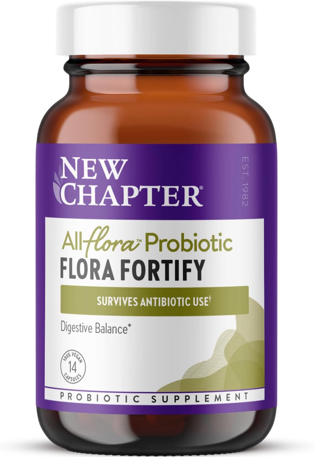 New Chapter All-Flora Probiotic Flora Fortify - 14 count