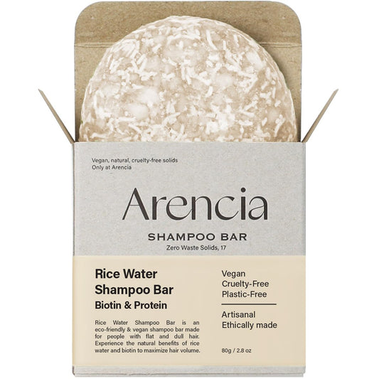 ARENCIA Rice Water Shampoo Bar - 2.8 oz