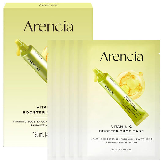 ARENCIA Vitamin C Booster Sheet Mask - 5 Sheets