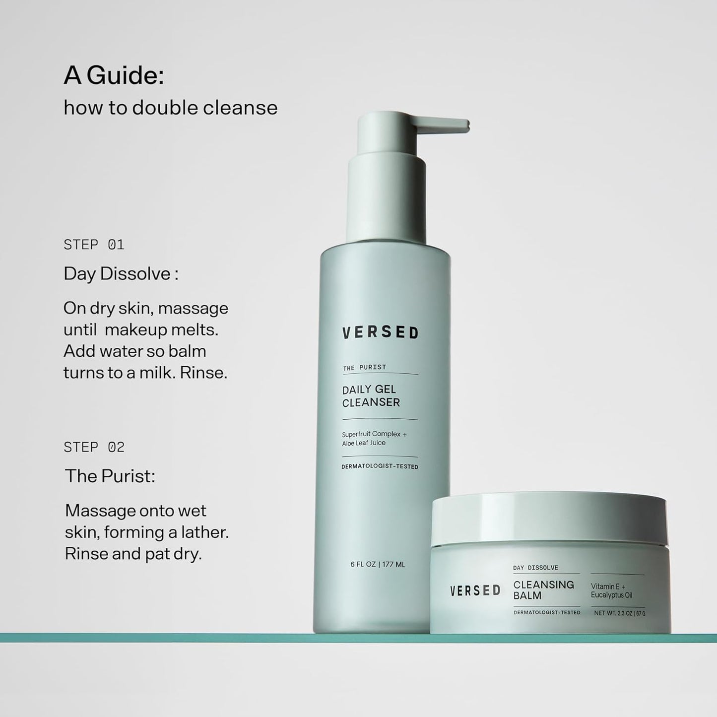 Versed Day Dissolve Cleansing Balm - 2.3 oz