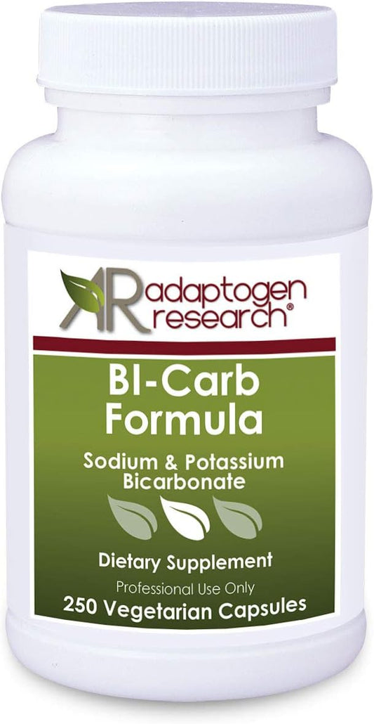 Sodium Bicarbonate & Potassium Bicarbonate Capsules - Bi-Carb Formula  250 Vegetarian